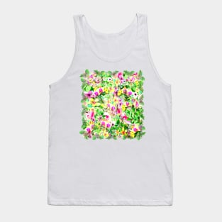 Floral Pattern Tank Top